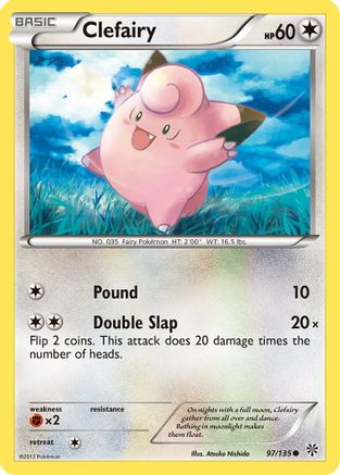 Clefairy (97/135) [Black & White: Plasma Storm] - Trinity Hobby