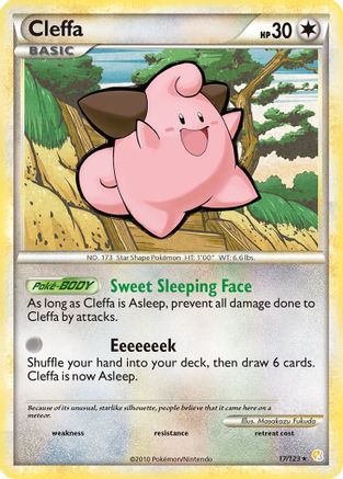 Cleffa (17/123) [HeartGold & SoulSilver: Base Set] - Trinity Hobby