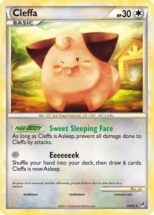 Cleffa (24/95) [HeartGold & SoulSilver: Call of Legends] - Trinity Hobby