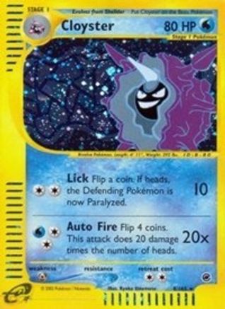 Cloyster (8/165) [Expedition: Base Set] - Trinity Hobby
