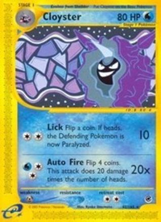 Cloyster (42/165) [Expedition: Base Set] - Trinity Hobby