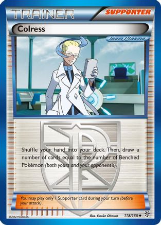 Colress (118/135) [Black & White: Plasma Storm] - Trinity Hobby