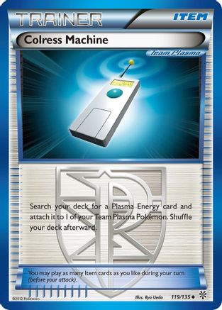 Colress Machine (119/135) [Black & White: Plasma Storm] - Trinity Hobby
