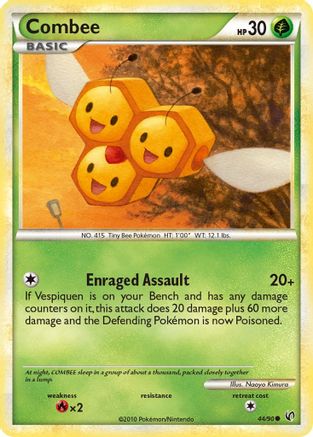Combee (44/90) [HeartGold & SoulSilver: Undaunted] - Trinity Hobby