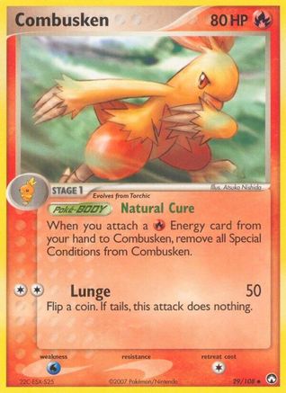 Combusken (29/108) [EX: Power Keepers] - Trinity Hobby