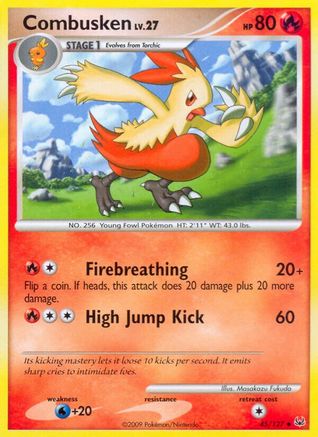 Combusken (45/127) [Platinum: Base Set] - Trinity Hobby