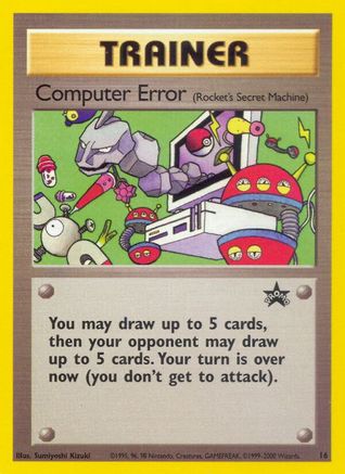 Computer Error (16) [Wizards of the Coast: Black Star Promos] - Trinity Hobby