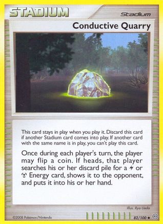 Conductive Quarry (82/100) [Diamond & Pearl: Stormfront] - Trinity Hobby