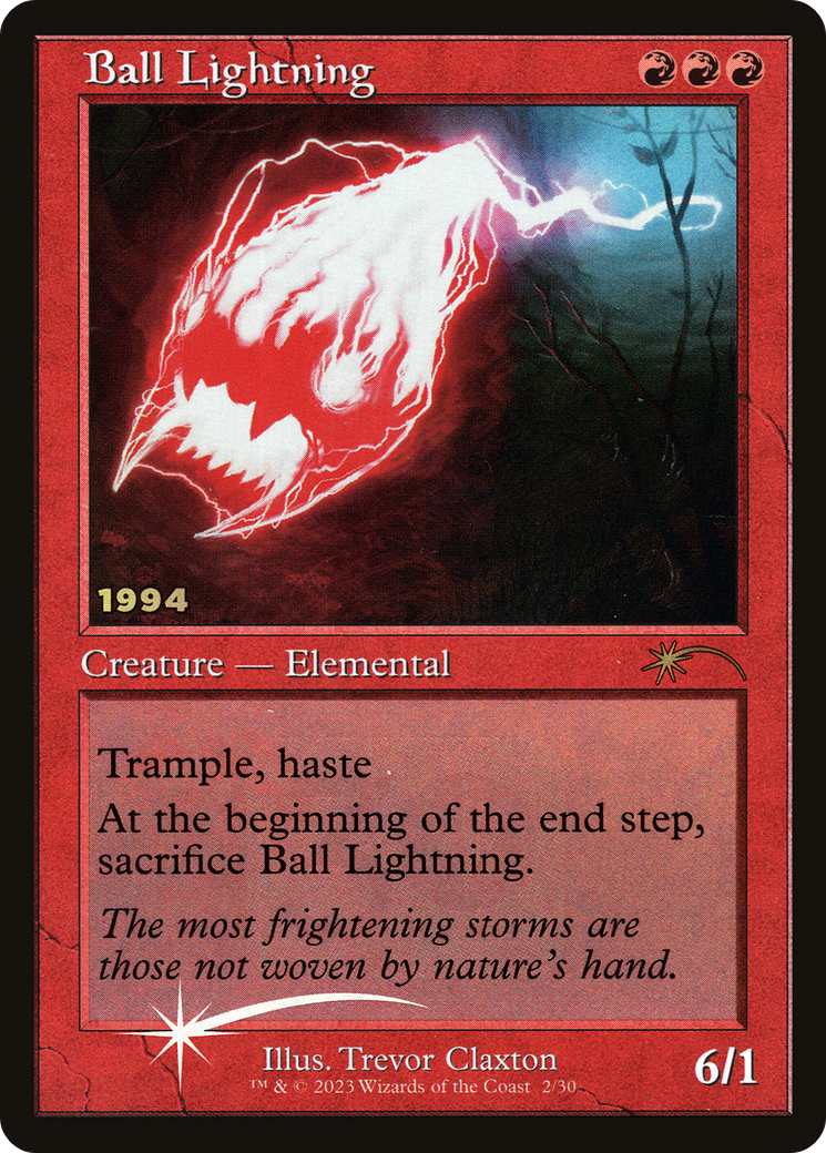 Ball Lightning [30th Anniversary Promos] - Trinity Hobby