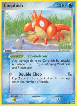 Corphish (57/107) (Stamped) [EX: Deoxys] - Trinity Hobby
