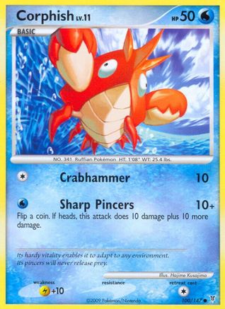 Corphish (100/147) [Platinum: Supreme Victors] - Trinity Hobby