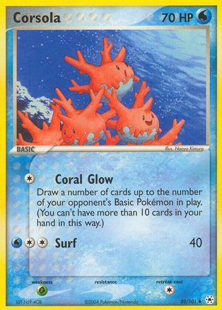 Corsola (32/101) [EX: Hidden Legends] - Trinity Hobby