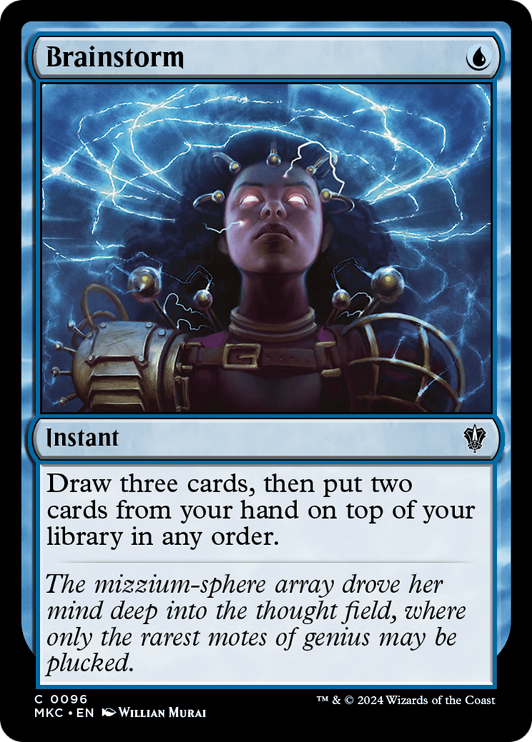 Brainstorm [Murders at Karlov Manor Commander] - Trinity Hobby