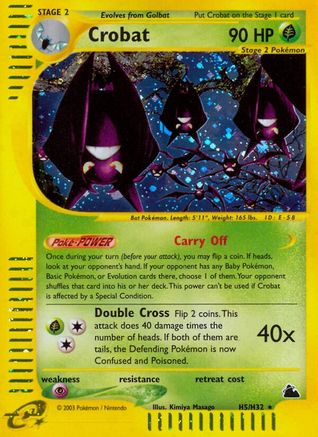 Crobat (H5/H32) [Skyridge] - Trinity Hobby