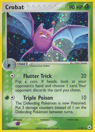 Crobat (3/101) [EX: Hidden Legends] - Trinity Hobby