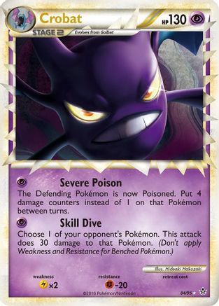 Crobat (84/95) [HeartGold & SoulSilver: Unleashed] - Trinity Hobby