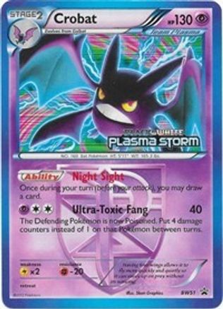 Crobat (BW51) [Black & White: Black Star Promos] - Trinity Hobby