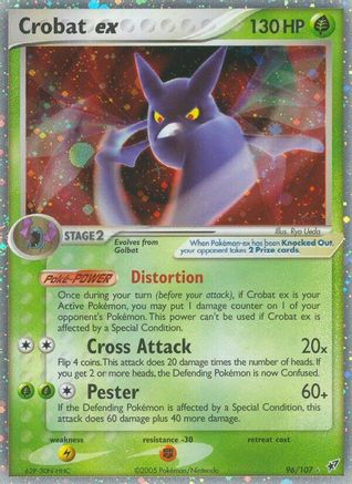 Crobat ex (96/107) [EX: Deoxys] - Trinity Hobby