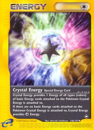 Crystal Energy (146/147) [Aquapolis] - Trinity Hobby