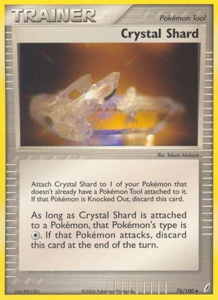 Crystal Shard (76/100) (Stamped) [EX: Crystal Guardians] - Trinity Hobby