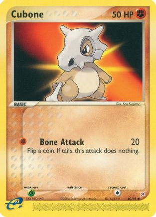 Cubone (40/95) [EX: Team Magma vs Team Aqua] - Trinity Hobby