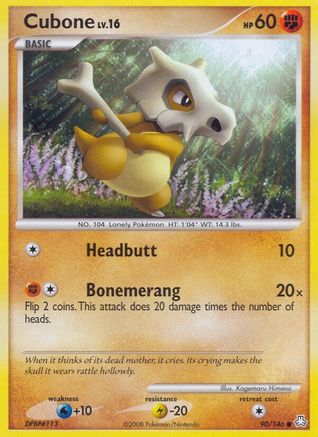Cubone (90/146) [Diamond & Pearl: Legends Awakened] - Trinity Hobby