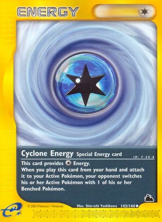 Cyclone Energy (143/144) [Skyridge] - Trinity Hobby