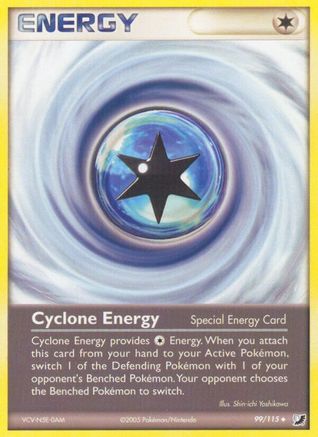 Cyclone Energy (99/115) [EX: Unseen Forces] - Trinity Hobby