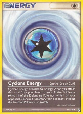 Cyclone Energy (90/108) [EX: Power Keepers] - Trinity Hobby