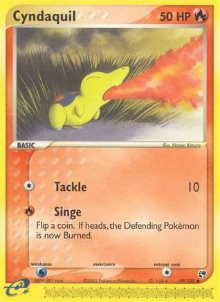 Cyndaquil (59/100) [EX: Sandstorm] - Trinity Hobby