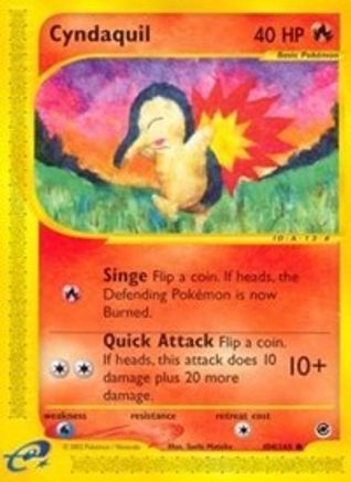Cyndaquil (104/165) [Expedition: Base Set] - Trinity Hobby