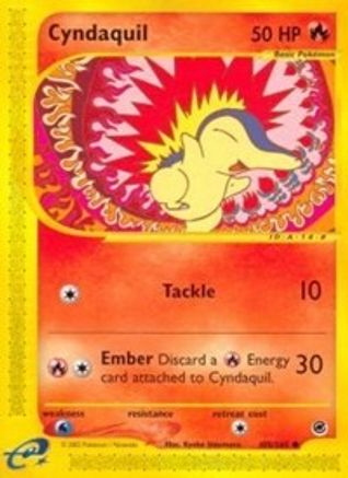 Cyndaquil (105/165) [Expedition: Base Set] - Trinity Hobby