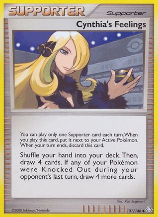 Cynthia's Feelings (131/146) [Diamond & Pearl: Legends Awakened] - Trinity Hobby