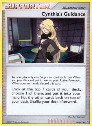 Cynthia's Guidance (136/147) [Platinum: Supreme Victors] - Trinity Hobby
