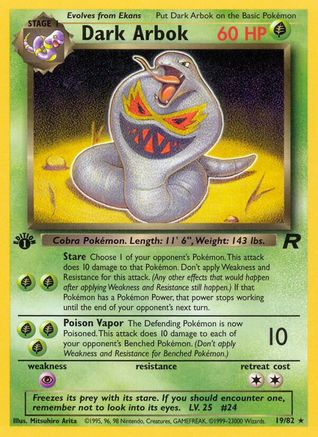 Dark Arbok (19/82) [Team Rocket Unlimited] - Trinity Hobby