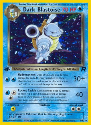 Dark Blastoise (3/82) [Team Rocket Unlimited] - Trinity Hobby