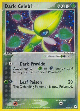 Dark Celebi (4/101) [EX: Hidden Legends] - Trinity Hobby