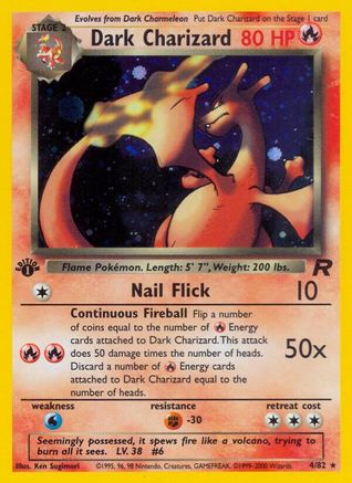 Dark Charizard (4/82) [Team Rocket Unlimited] - Trinity Hobby