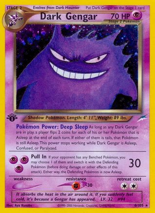 Dark Gengar (6/105) [Neo Destiny 1st Edition] - Trinity Hobby