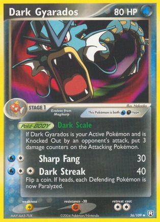 Dark Gyarados (36/109) [EX: Team Rocket Returns] - Trinity Hobby