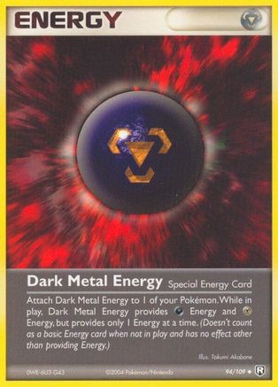Dark Metal Energy (94/109) [EX: Team Rocket Returns] - Trinity Hobby