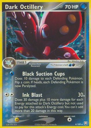 Dark Octillery (8/109) (Stamped) [EX: Team Rocket Returns] - Trinity Hobby