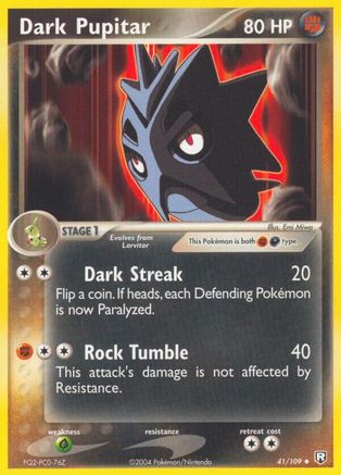 Dark Pupitar (41/109) [EX: Team Rocket Returns] - Trinity Hobby