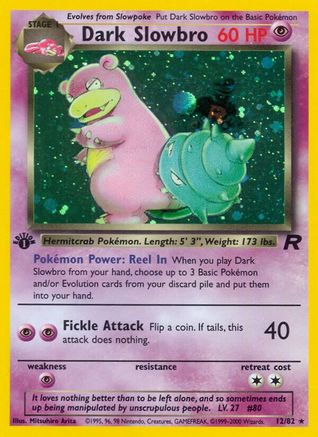 Dark Slowbro (12/82) [Team Rocket Unlimited] - Trinity Hobby