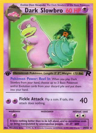 Dark Slowbro (29/82) [Team Rocket Unlimited] - Trinity Hobby