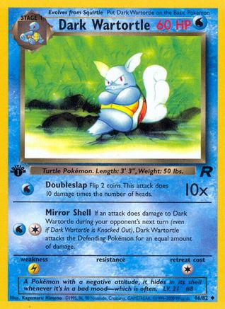 Dark Wartortle (46/82) [Team Rocket Unlimited] - Trinity Hobby