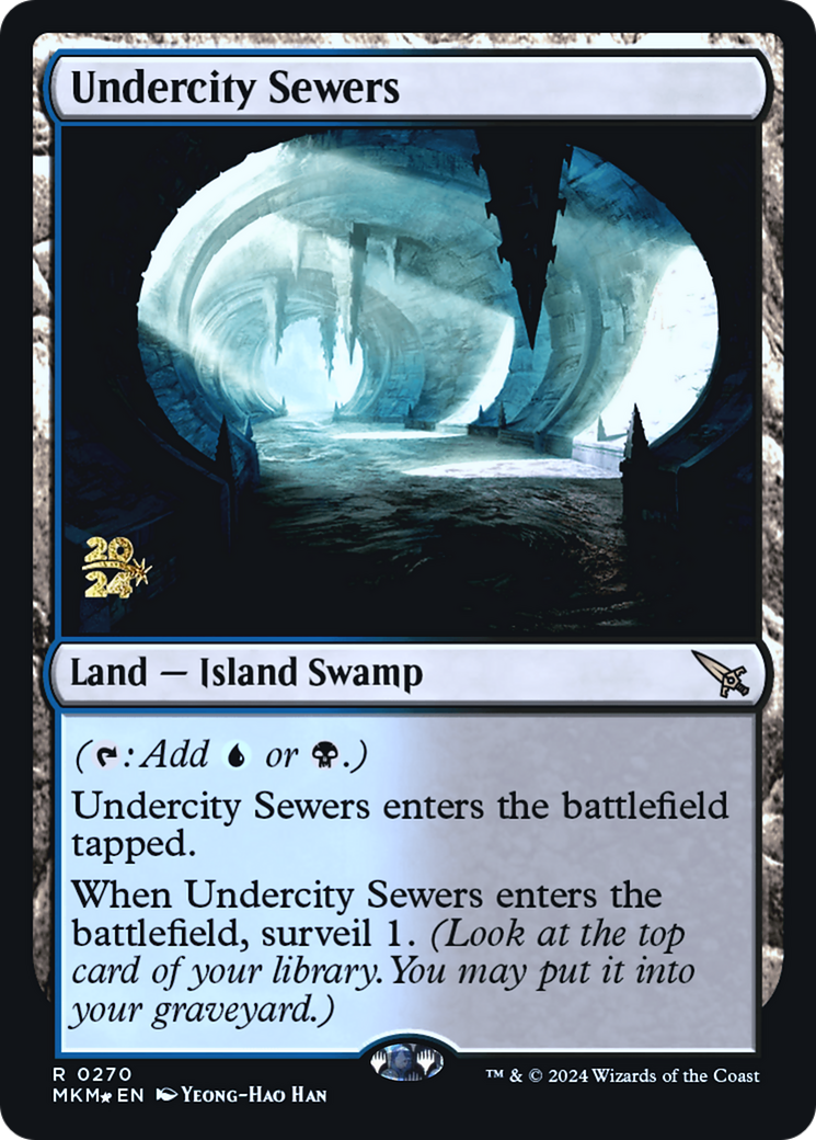 Undercity Sewers [Murders at Karlov Manor Prerelease Promos] - Trinity Hobby