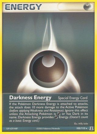 Darkness Energy (103/113) [EX: Delta Species] - Trinity Hobby