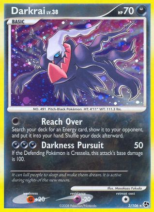 Darkrai (3/106) [Diamond & Pearl: Great Encounters] - Trinity Hobby