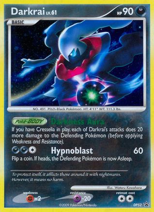 Darkrai LV.61 (DP52) [Diamond & Pearl: Black Star Promos] - Trinity Hobby